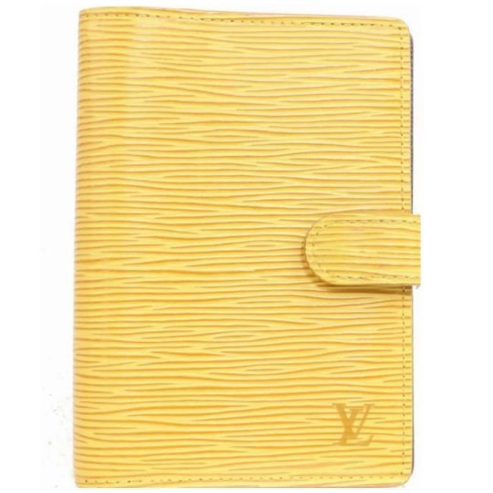 Louis Vuitton Epi Agenda PM Yellow